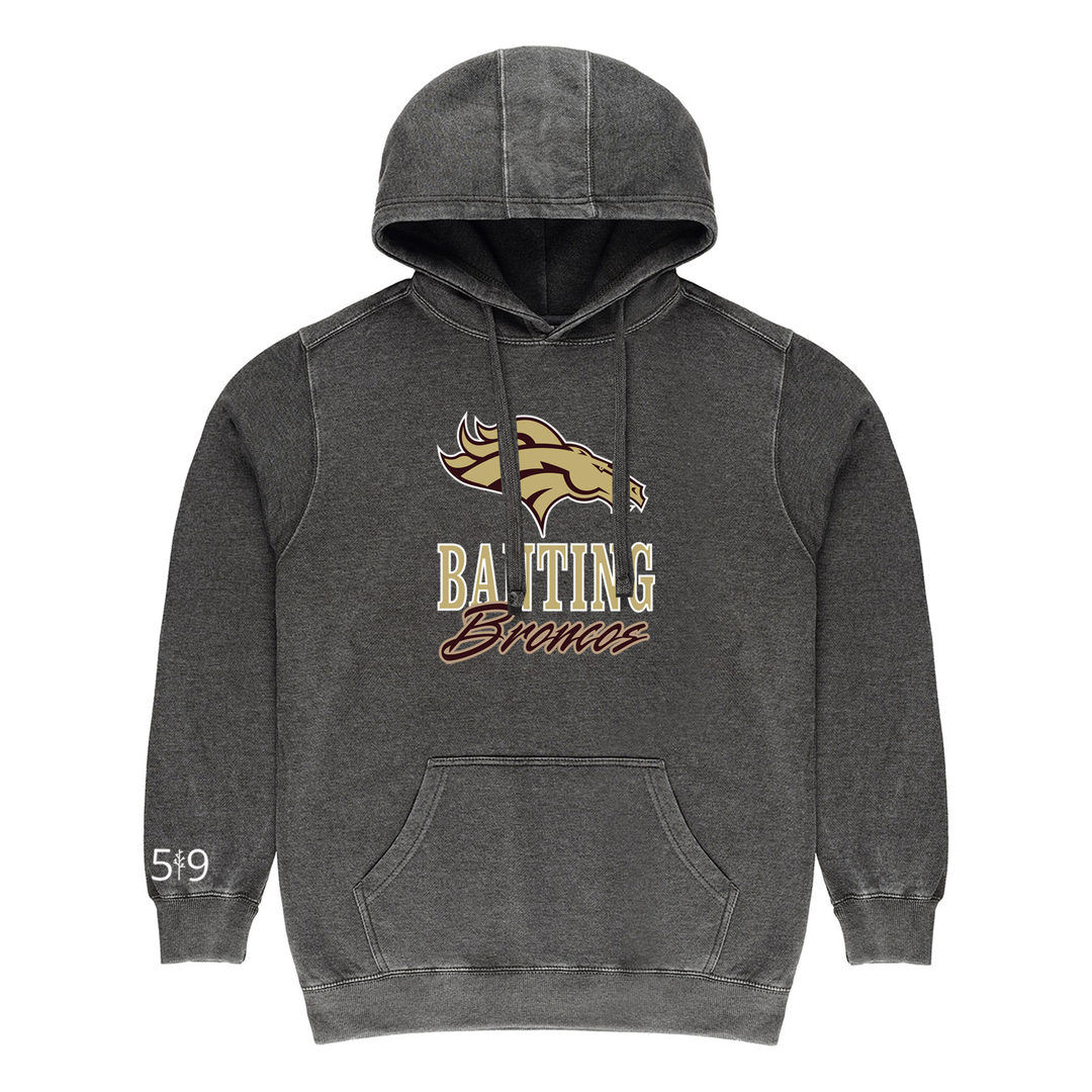 BANTING BRONCOS ORIGINAL VINTAGE HOODIE (UNISEX)