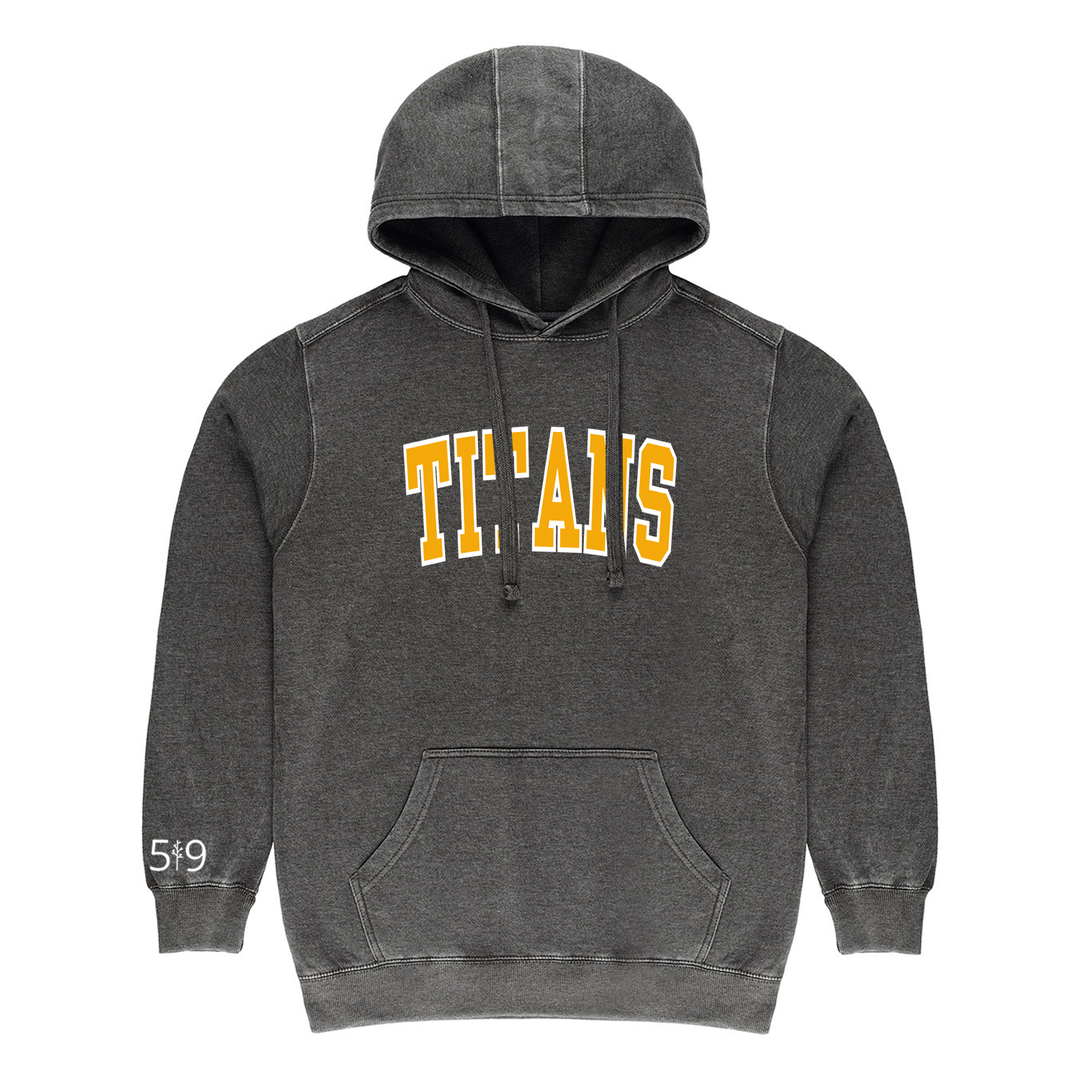 TITANS VARSITY VINTAGE HOODIE (UNISEX)