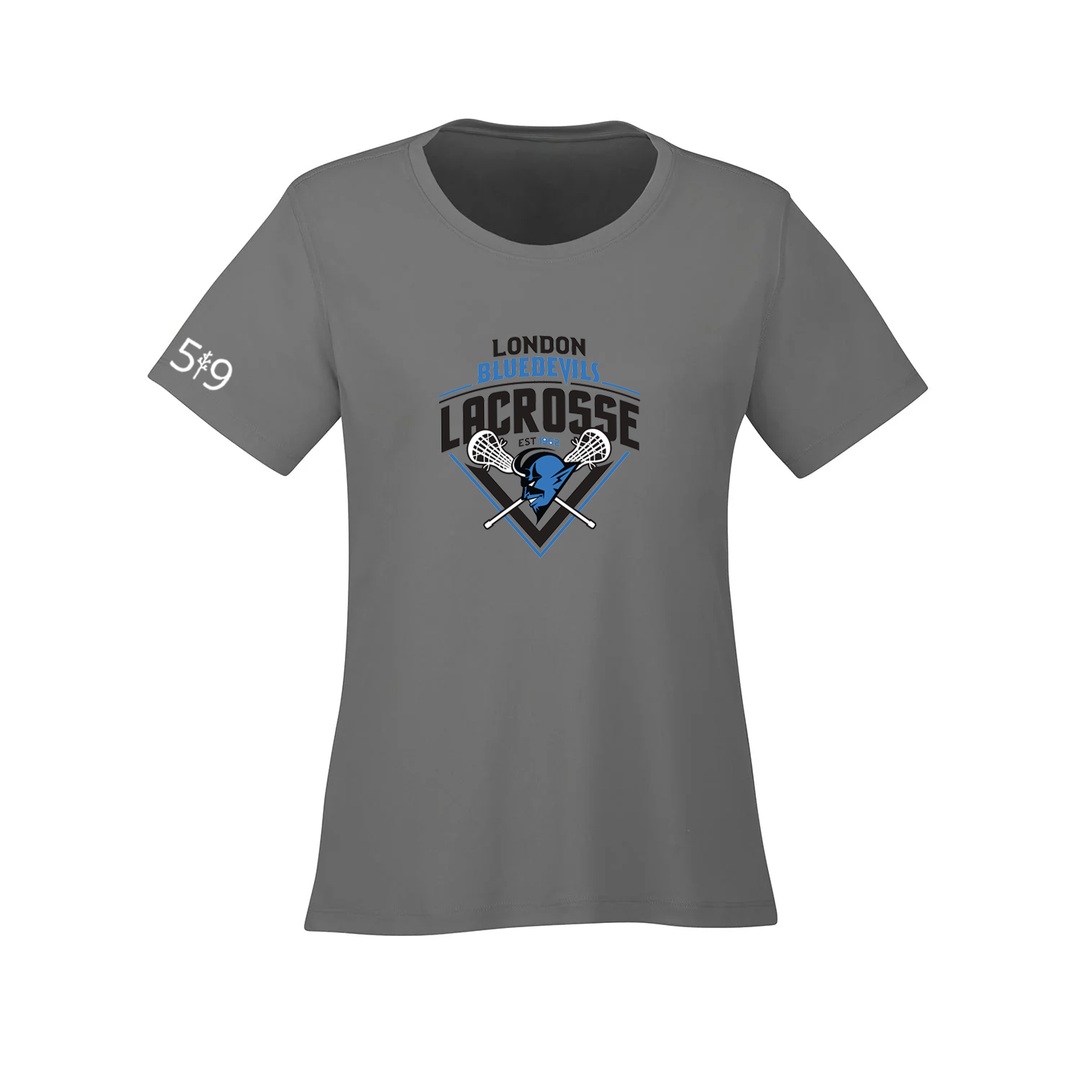 LONDON BLUEDEVILS ATHLETIC TEE (WOMENS)