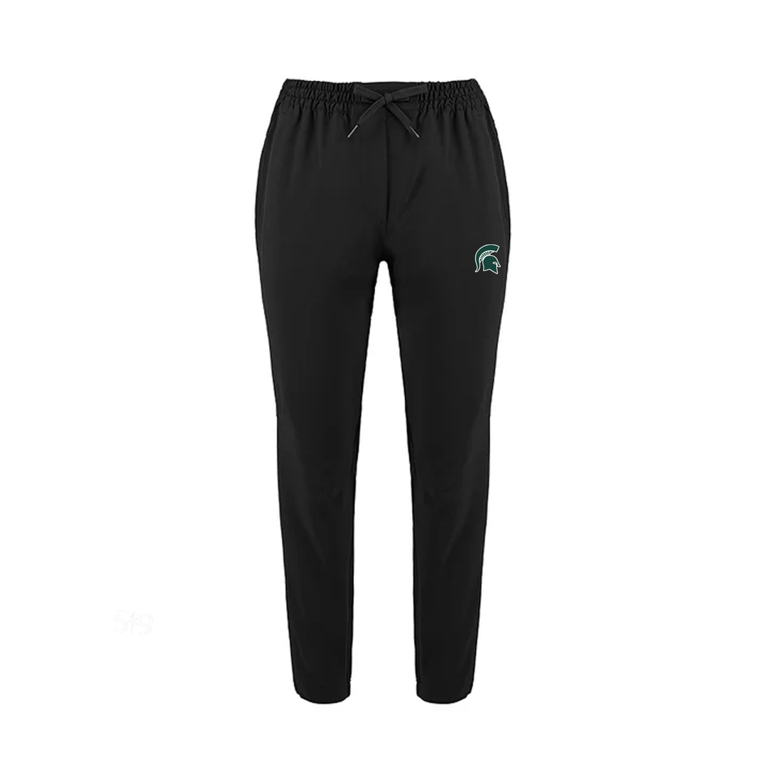 MTS EMBROIDERED ATHLEISURE TRACK PANTS (WOMENS)