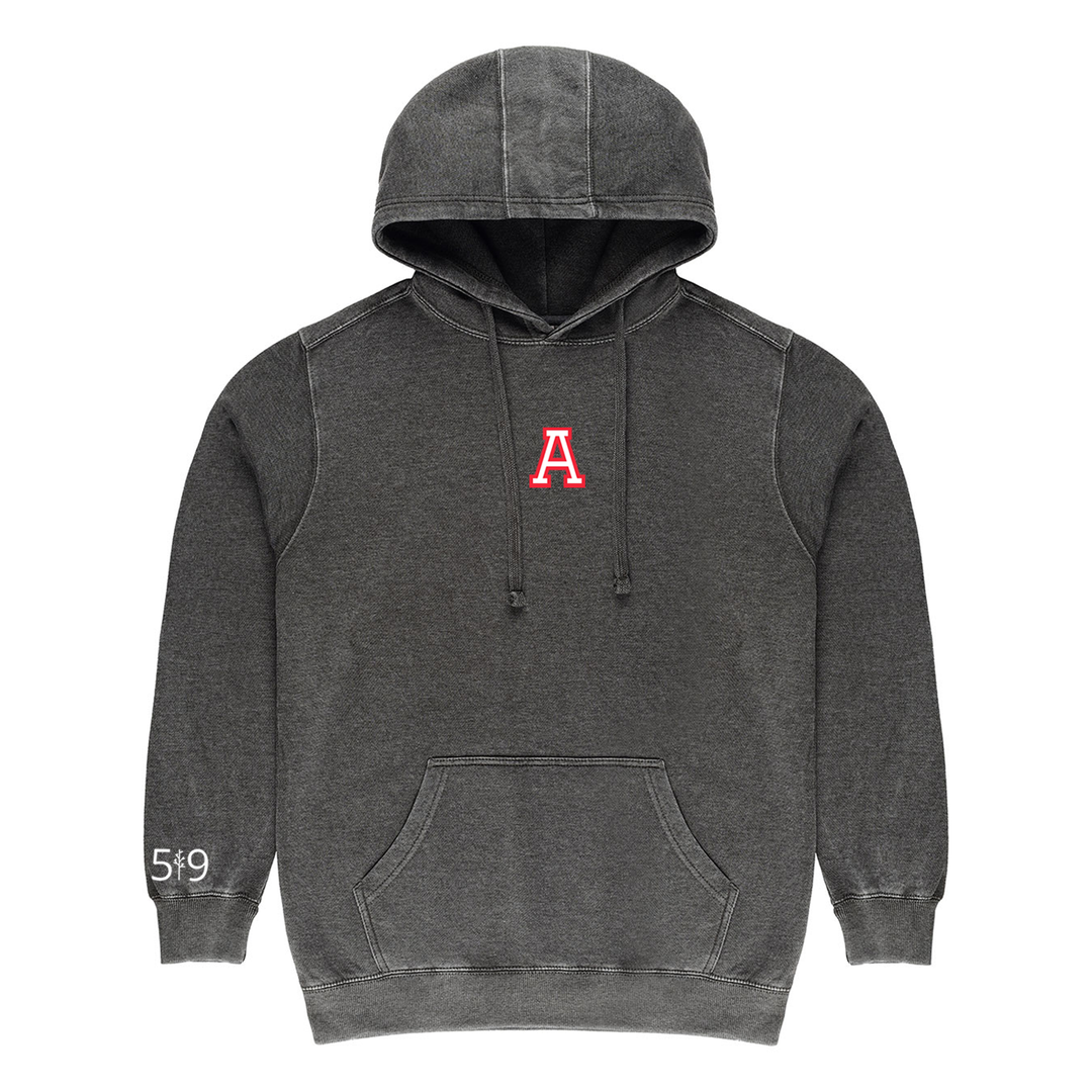 STA EMBROIDERED VINTAGE HOODIE (UNISEX)