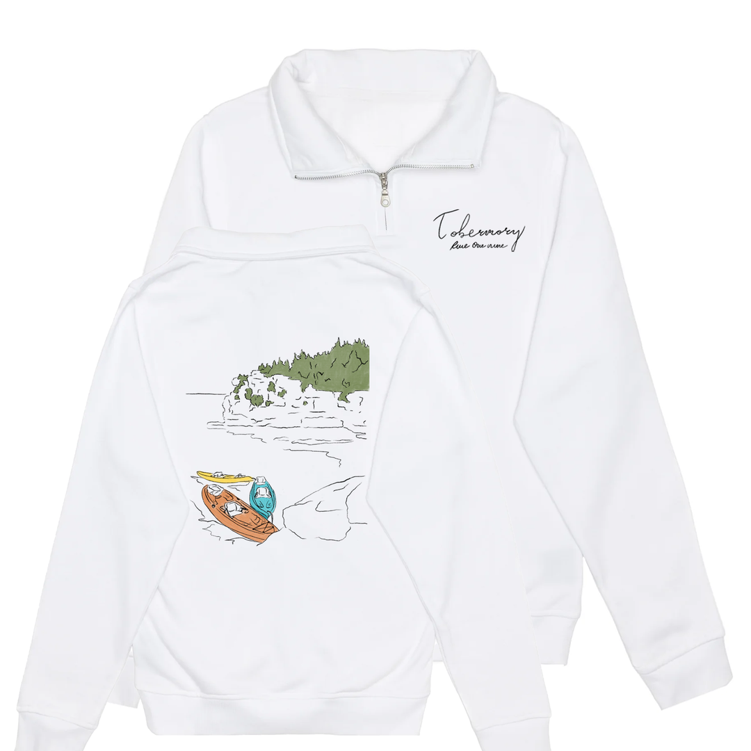 TOBERMORY LAKESIDE 1/4 ZIP (UNISEX)