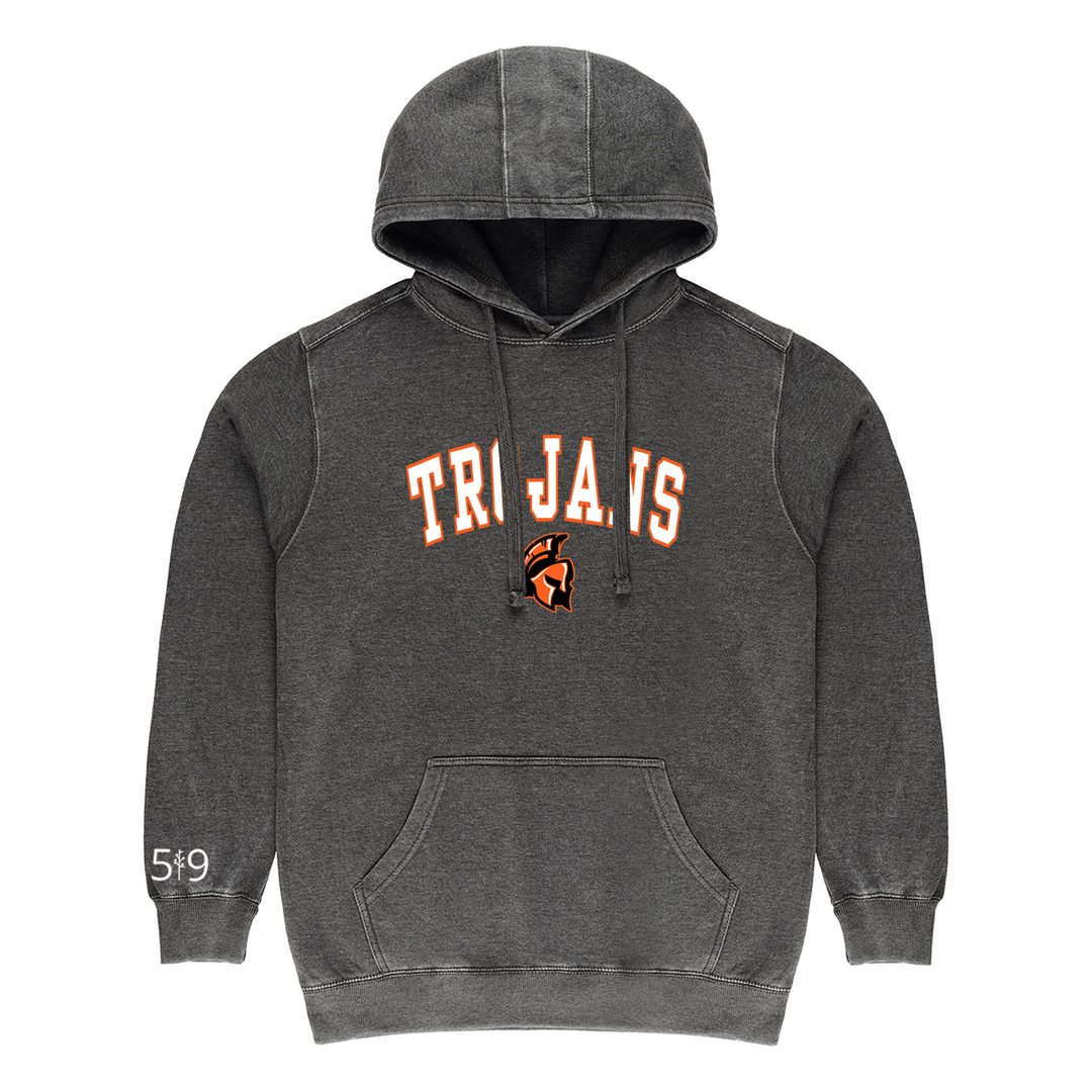 TROJANS VARSITY VINTAGE HOODIE (UNISEX)