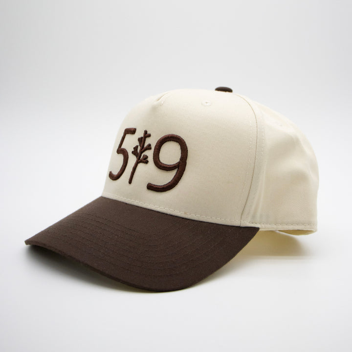 519 PUFF EMBROIDERED 2-TONE SNAPBACK (UNISEX)