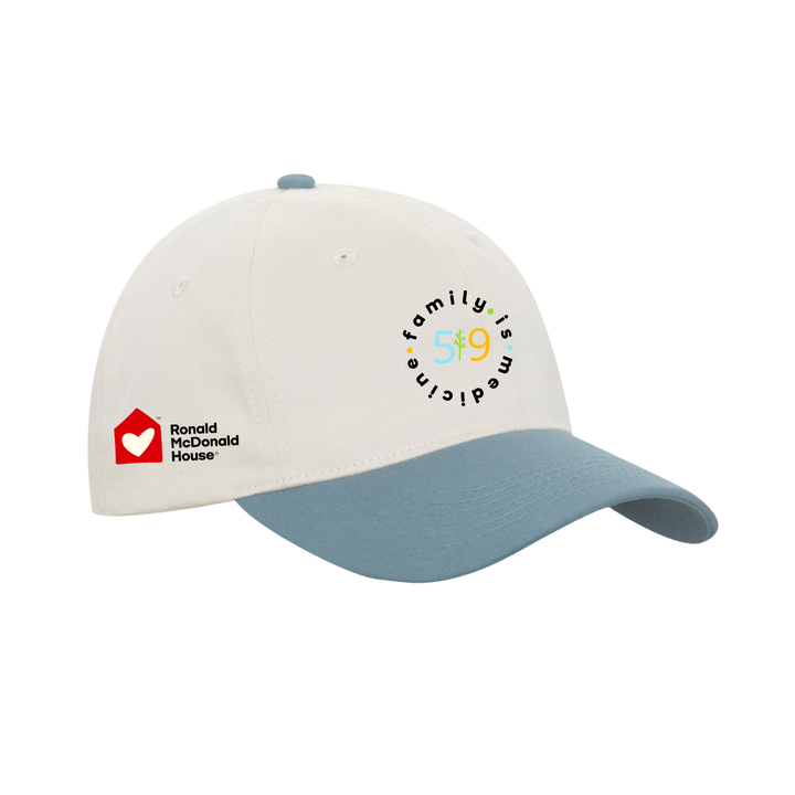 FAMILY IS MEDICINE EMBROIDERED RETRO DAD CAP