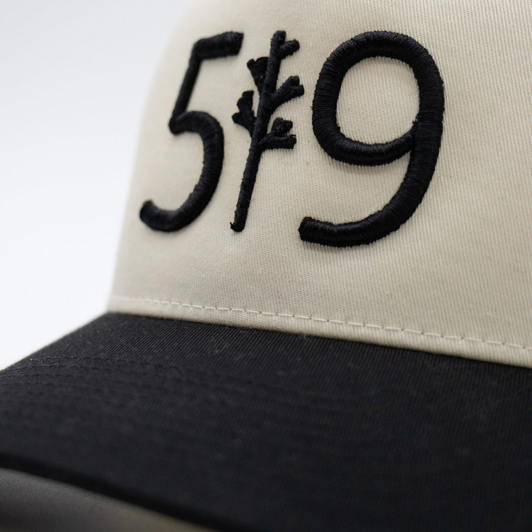 519 PUFF EMBROIDERED 2-TONE SNAPBACK (UNISEX)