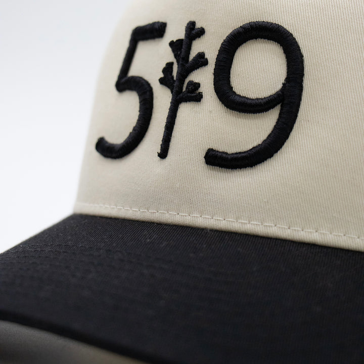519 PUFF EMBROIDERED 2-TONE SNAPBACK (UNISEX)