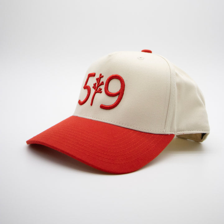 519 PUFF EMBROIDERED 2-TONE SNAPBACK (UNISEX)