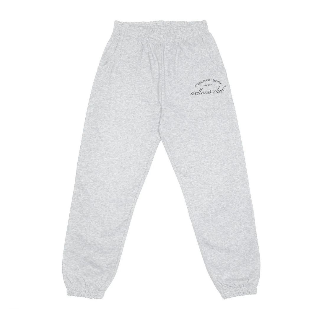 SCENE SOCIAL WELLNESS CLUB EMBROIDERED SWEATPANTS (UNISEX)