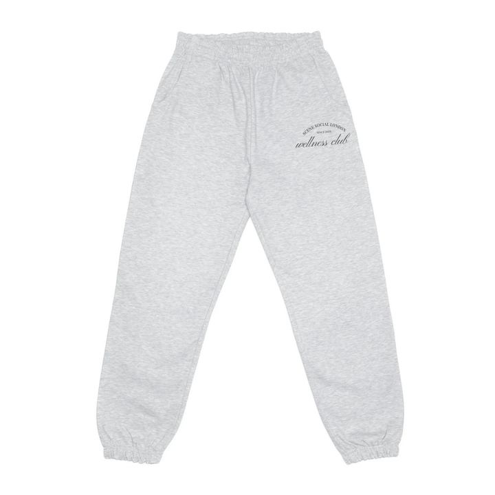 SCENE SOCIAL WELLNESS CLUB EMBROIDERED SWEATPANTS (UNISEX)