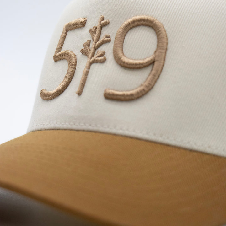 519 PUFF EMBROIDERED 2-TONE SNAPBACK (UNISEX)
