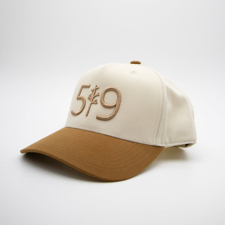 519 PUFF EMBROIDERED 2-TONE SNAPBACK (UNISEX)