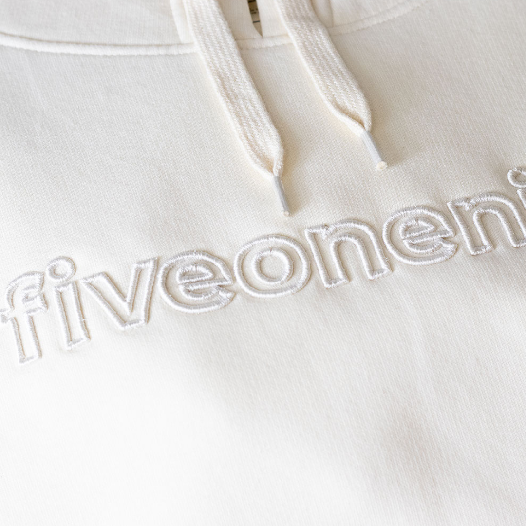 THE ELEVATED EDIT HOODIE - IVORY (UNISEX)