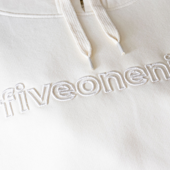 THE ELEVATED EDIT HOODIE - IVORY (UNISEX)