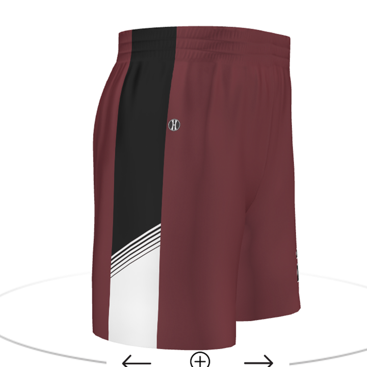 Customizable Unisex 4-Way Stretch Basketball 7" Shorts #228121