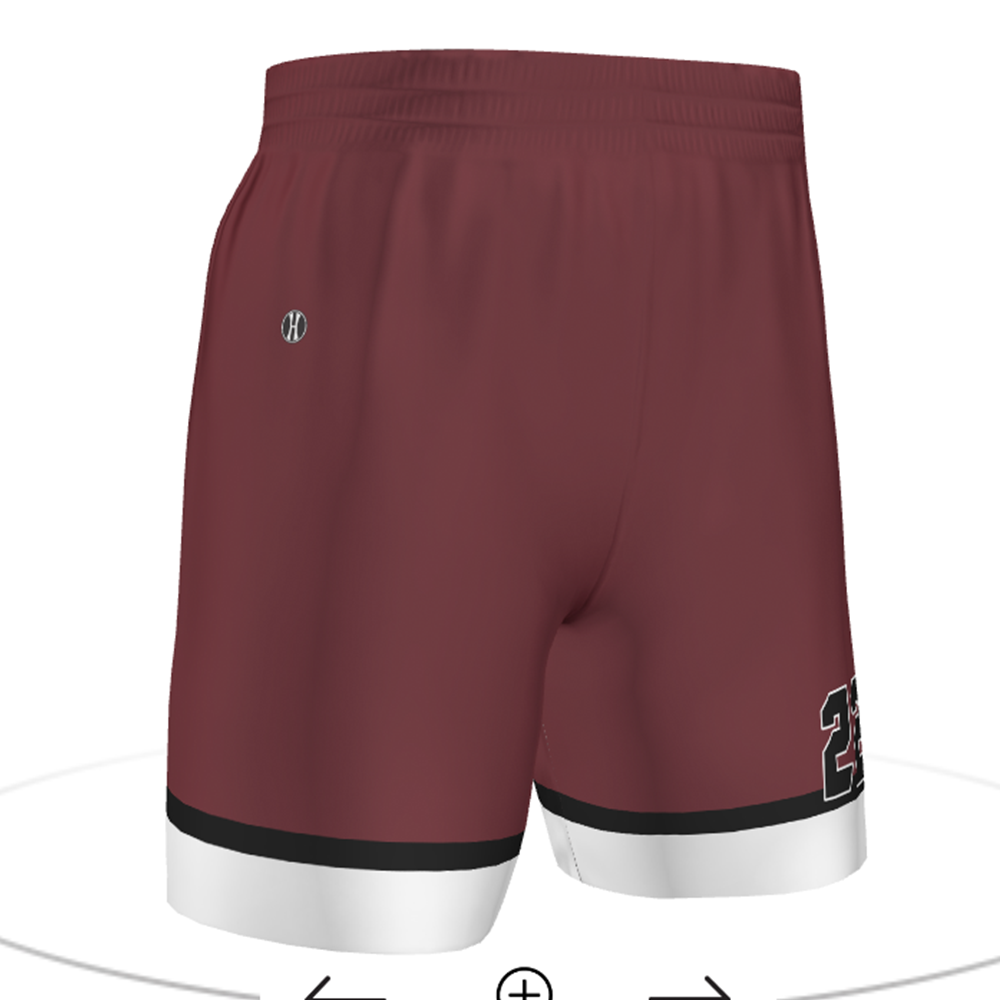 Customizable Unisex 4-Way Stretch Basketball 7" Shorts #228121