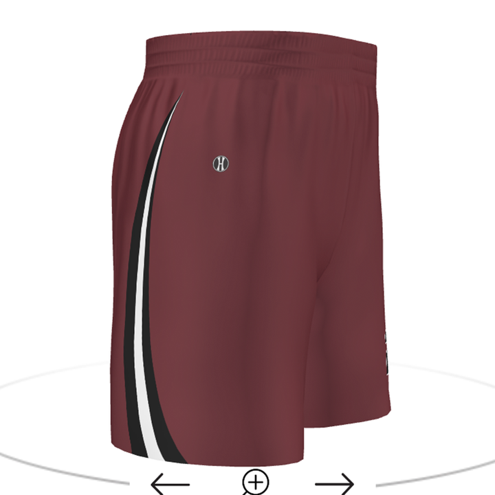 Customizable Unisex 4-Way Stretch Basketball 7" Shorts #228121