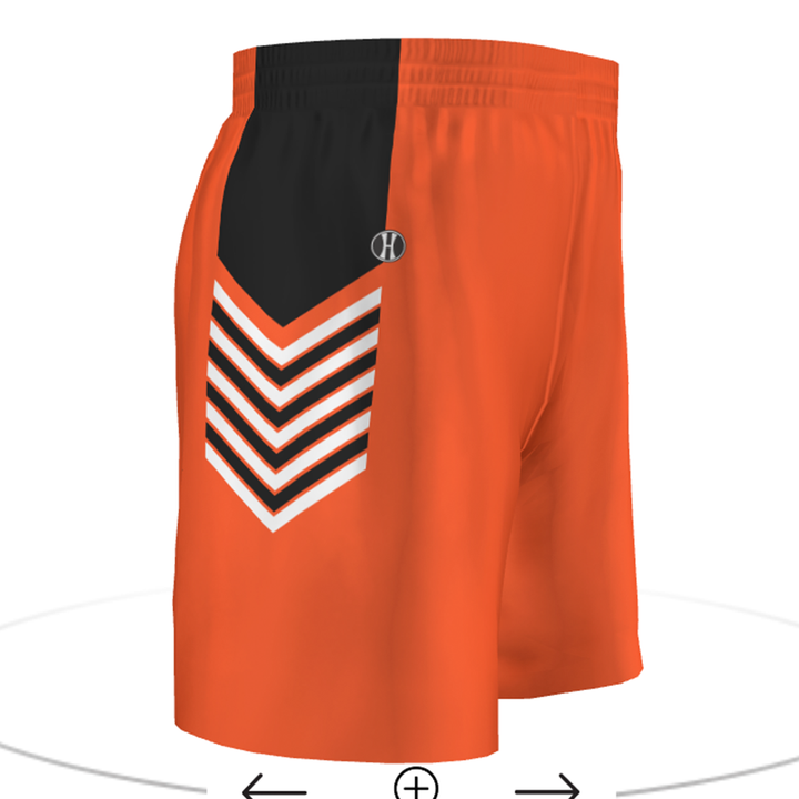 Customizable Youth 4-Way Stretch Basketball 7" Shorts #228221