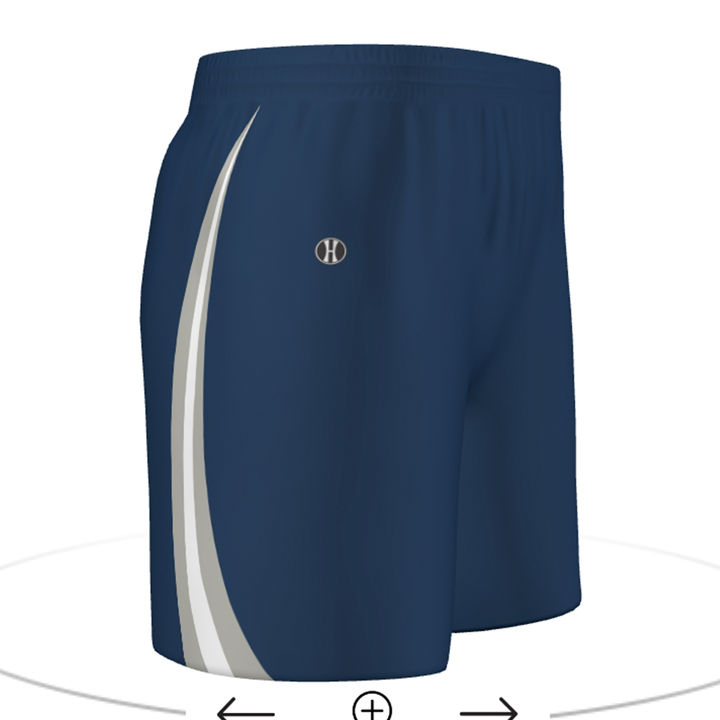 Customizable Ladies 4-Way Stretch Basketball 7" Shorts #228321