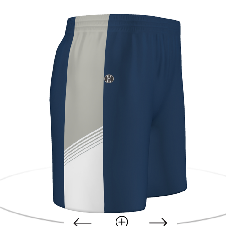 Customizable Ladies 4-Way Stretch Basketball 7" Shorts #228321