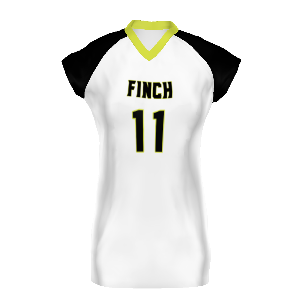 CUSTOMIZABLE LADIES VOLLEYBALL CAP SLEEVE JERSEY #228358