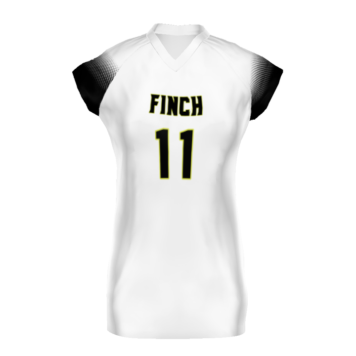 CUSTOMIZABLE LADIES VOLLEYBALL CAP SLEEVE JERSEY #228358
