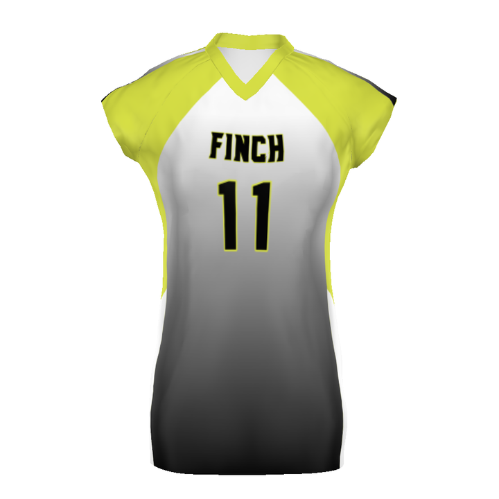 CUSTOMIZABLE LADIES VOLLEYBALL CAP SLEEVE JERSEY #228358