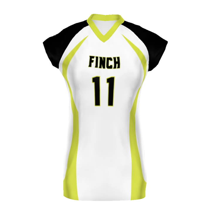 CUSTOMIZABLE LADIES VOLLEYBALL CAP SLEEVE JERSEY #228358
