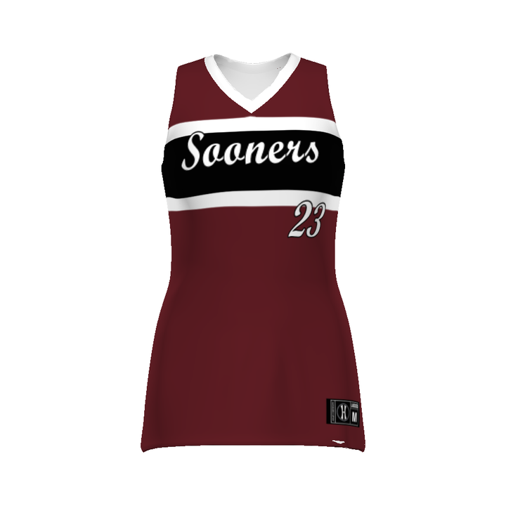 CUSTOMIZABLE LADIES SLEEVELESS SOFTBALL JERSEY #228370