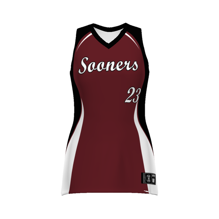CUSTOMIZABLE LADIES SLEEVELESS SOFTBALL JERSEY #228370