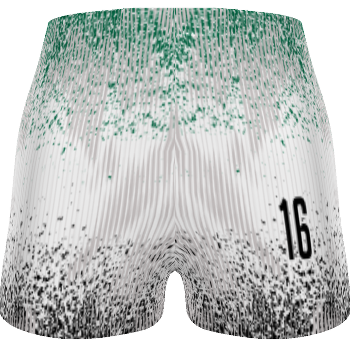 CUSTOMIZABLE LADIES TRACK SHORTS #228391