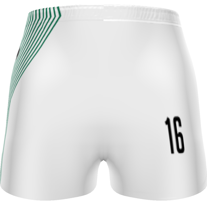 CUSTOMIZABLE LADIES TRACK SHORTS #228391