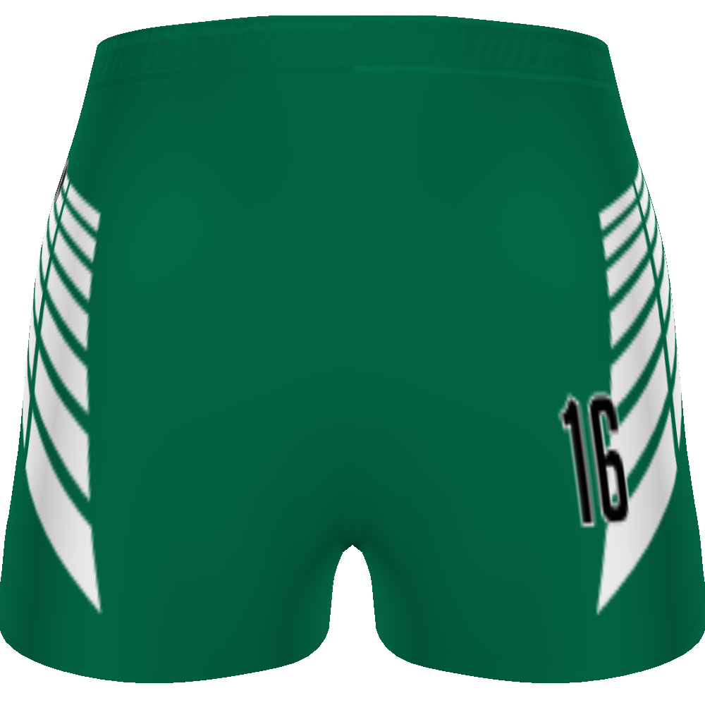 CUSTOMIZABLE LADIES TRACK SHORTS #228391