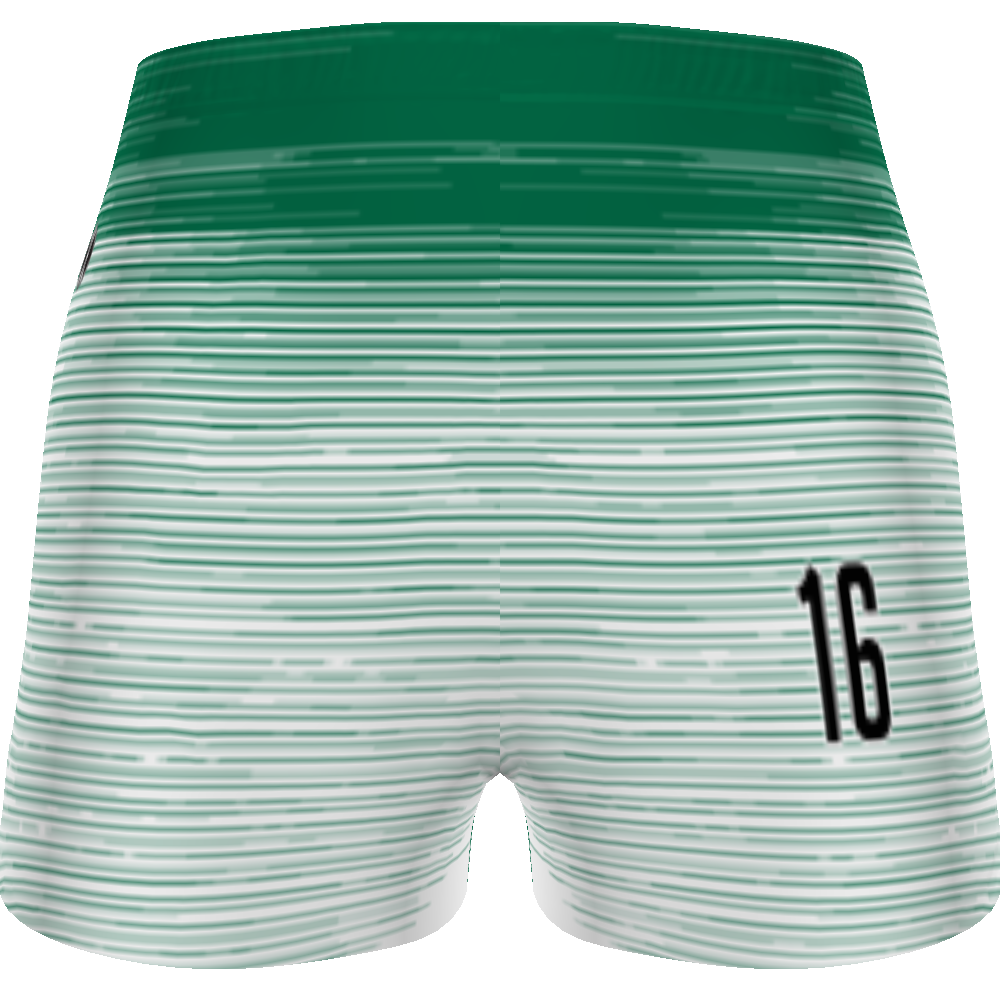 CUSTOMIZABLE LADIES TRACK SHORTS #228391