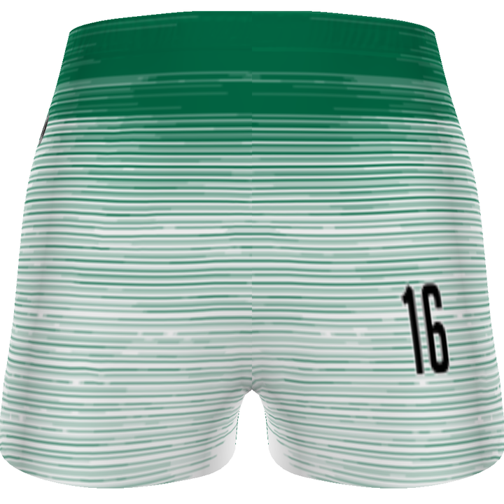 CUSTOMIZABLE LADIES TRACK SHORTS #228391