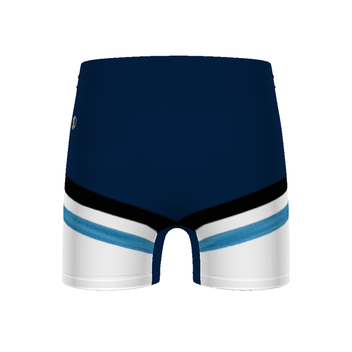 CUSTOMIZABLE LADIES FITTED TRACK SHORTS #228393