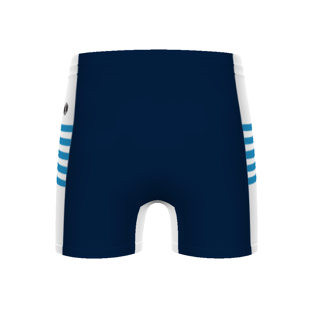 CUSTOMIZABLE LADIES FITTED TRACK SHORTS #228393