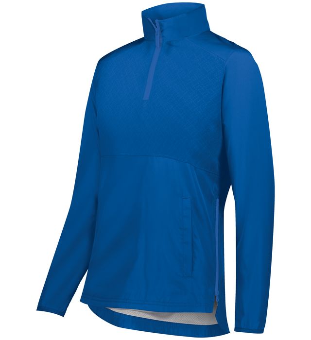 CUSTOMIZABLE LADIES TRACK 1/4 ZIP PULLOVER #229733