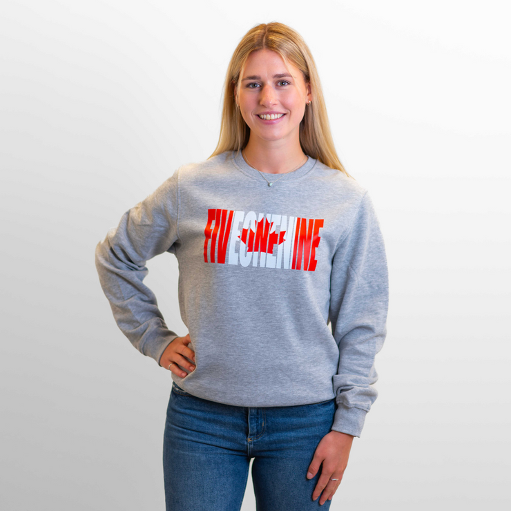 CANADIAN FLAG CREWNECK (UNISEX)