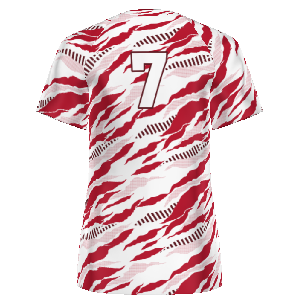 CUSTOMIZABLE LADIES VOLLEYBALL SHORT SLEEVE JERSEY #341110