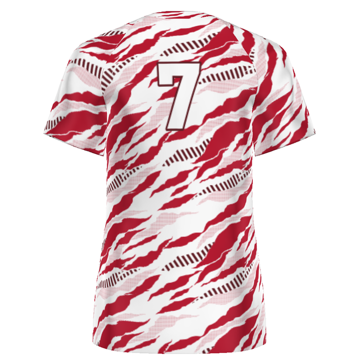 CUSTOMIZABLE LADIES VOLLEYBALL SHORT SLEEVE JERSEY #341110