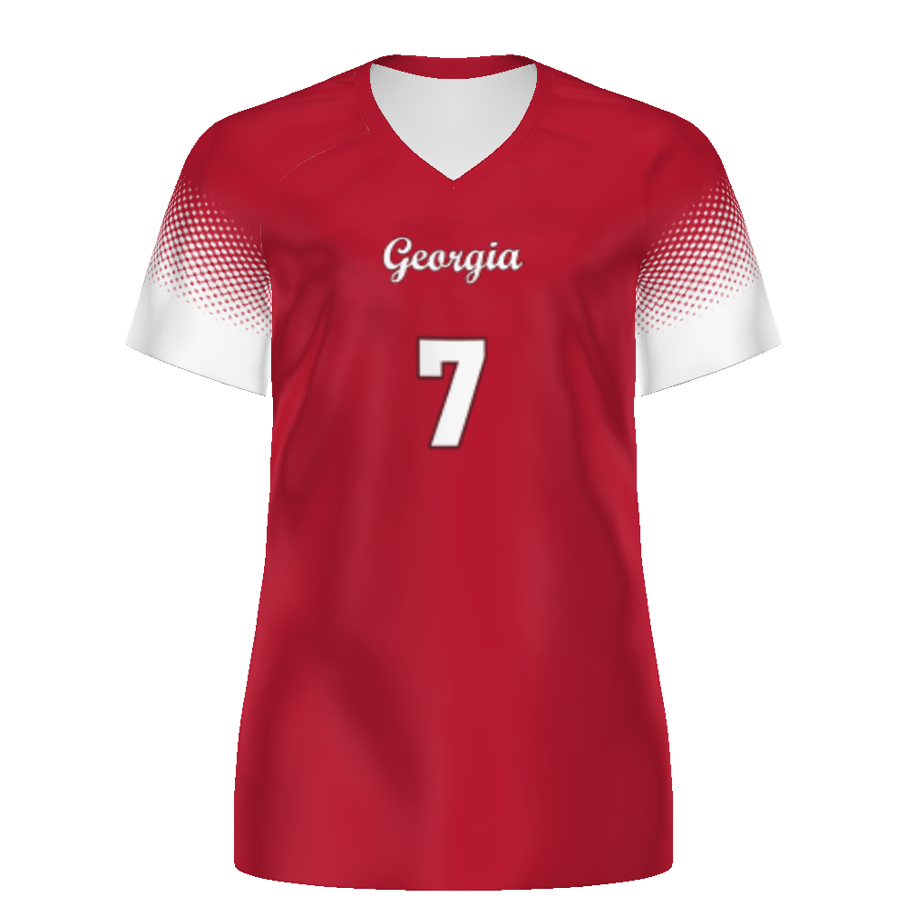 CUSTOMIZABLE LADIES VOLLEYBALL SHORT SLEEVE JERSEY #341110