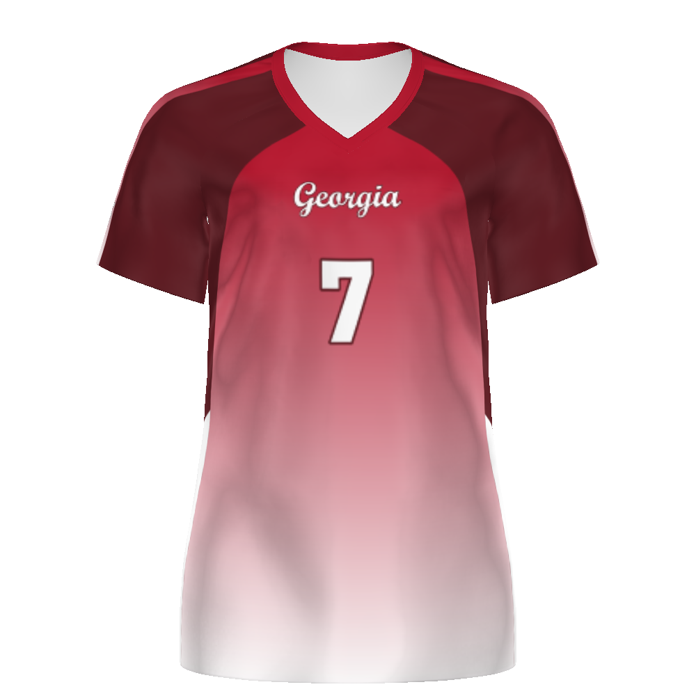 CUSTOMIZABLE LADIES VOLLEYBALL SHORT SLEEVE JERSEY #341110