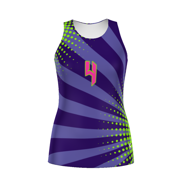 CUSTOMIZABLE LADIES VOLLEYBALL SLEEVELESS JERSEY #341114