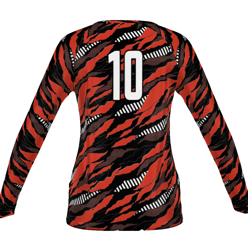 CUSTOMIZABLE LADIES VOLLEYBALL LONG SLEEVE JERSEY #341122