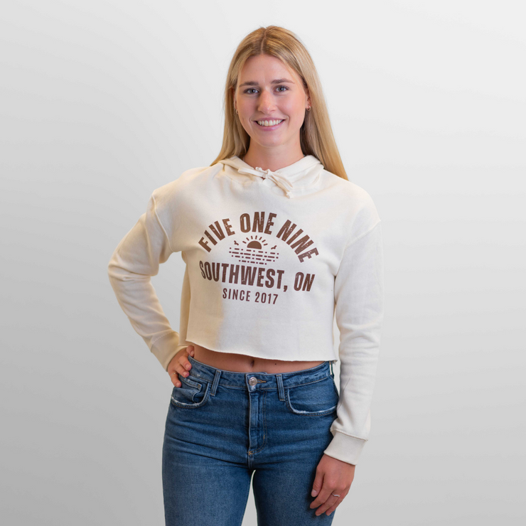 SOUTHWEST CROPPED HOODIE (WOMENS)