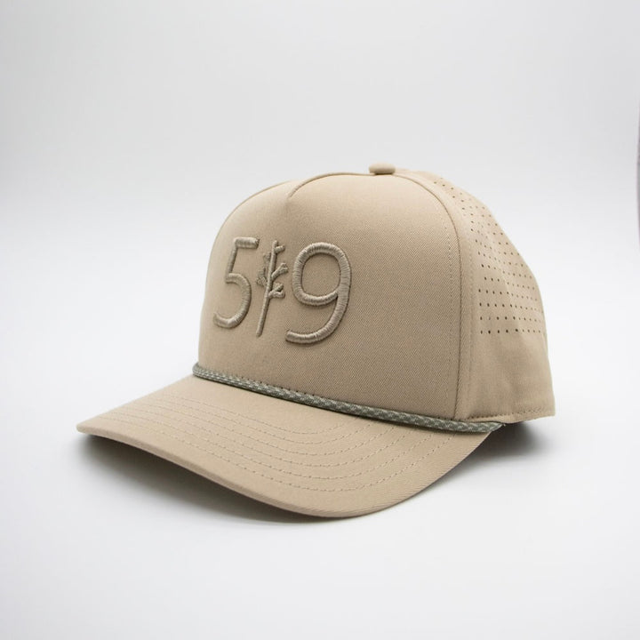 519 PUFF EMBROIDERED PREMIUM ATHLETIC ROPE HAT (UNISEX)