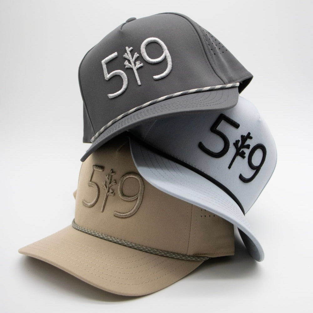 519 PUFF EMBROIDERED PREMIUM ATHLETIC ROPE HAT (UNISEX)