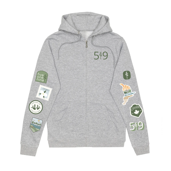 EXPLORE THE 519 ZIP-UP (UNISEX)