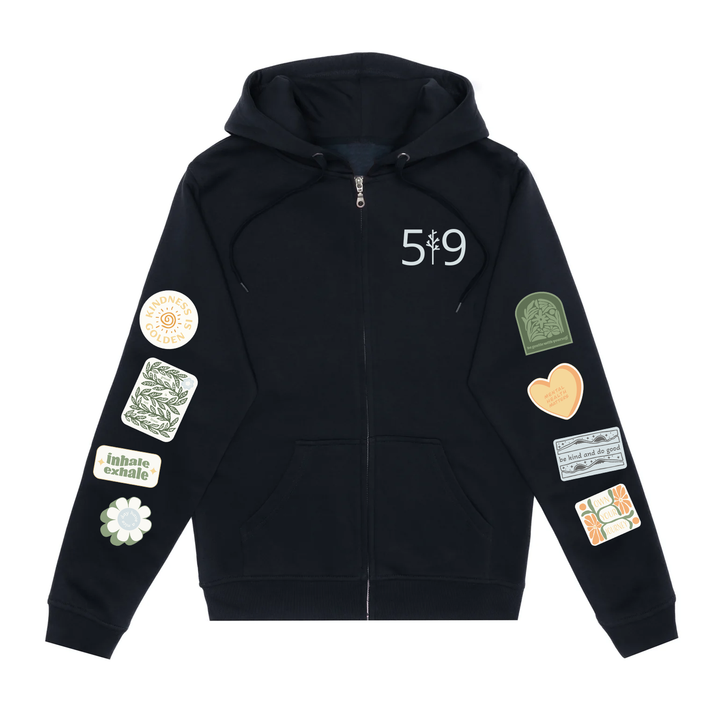 MINDFUL MOMENTS ZIP-UP (UNISEX)